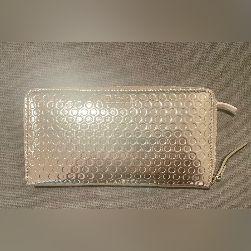 Kate Spade Gold Wallet